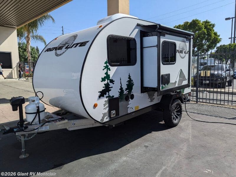 Contact us now about this 2025 Travel Lite Rove Lite 14FB! 2025 Rove Lite 14FB by Travel Lite from Giant RV in Montclair, California
