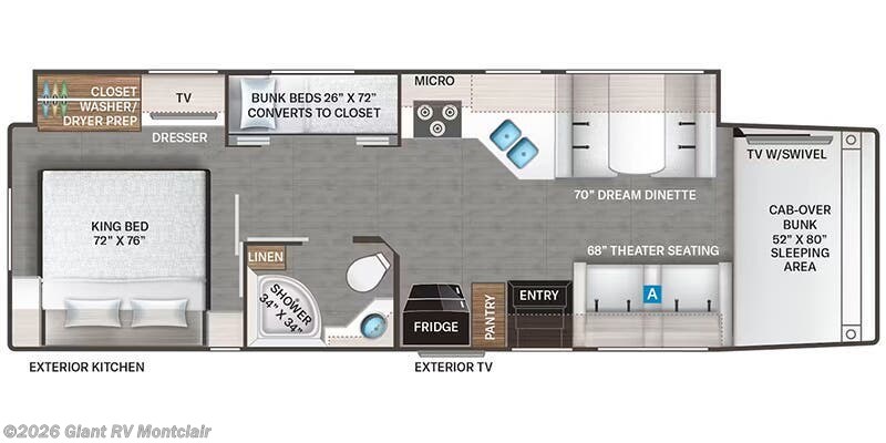 Call now about this 2026 Thor Motor Coach Omni Trail R36! 2026 Thor Motor Coach Omni Trail R36 - New Super C For Sale by Giant RV in Montclair, California
