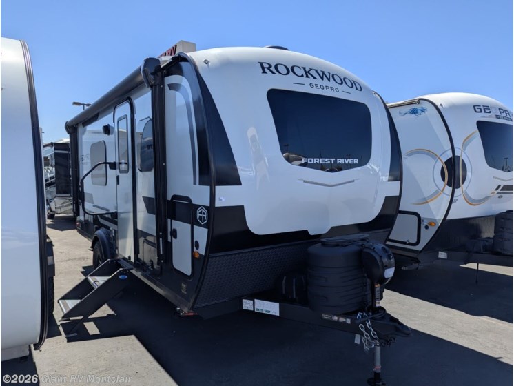 Email now about this 2026 Forest River Rockwood Geo Pro G19FD! New 2026 Forest River Rockwood Geo Pro G19FD available in Montclair, California