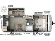 Call now about this 2026 Forest River Rockwood Mini Lite 2515S! 2026 Forest River Rockwood Mini Lite 2515S - New Travel Trailer For Sale by Giant RV in Montclair, California