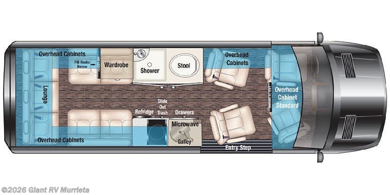 Call now about this 2025 Midwest Passage RV 170 EXT MD4! 2025 Midwest Passage RV 170 EXT MD4 - New Class B For Sale by Giant RV in Murrieta, California