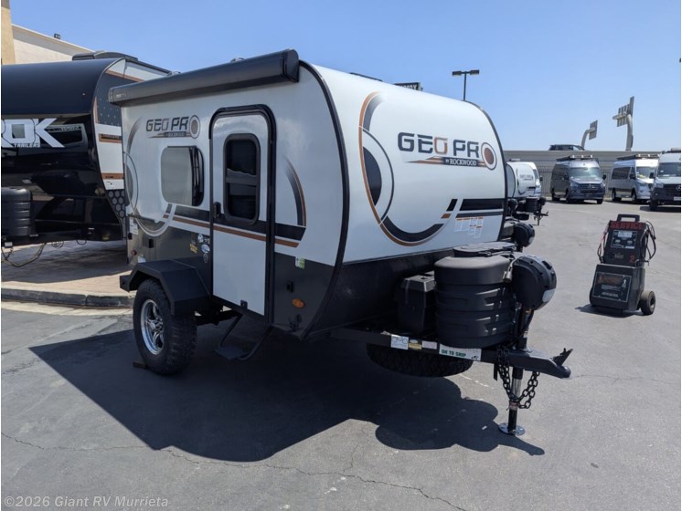 Email now about this 2025 Forest River Rockwood Geo Pro G12SA! New 2025 Forest River Rockwood Geo Pro G12SA available in Murrieta, California
