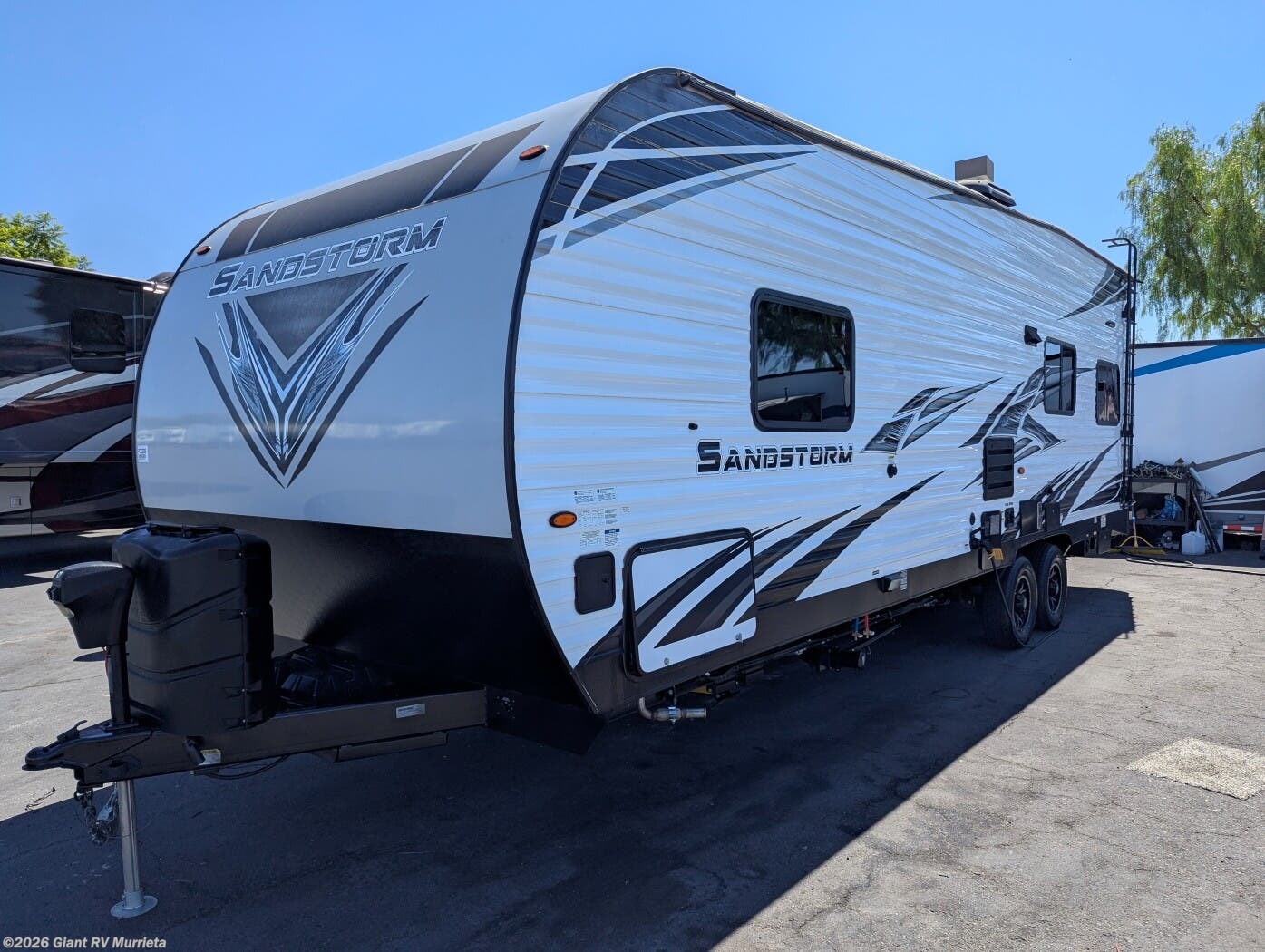 Contact us now about this 2022 Forest River Sandstorm 242SLC! 2022 Sandstorm 242SLC by Forest River from Giant RV in Murrieta, California