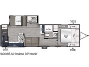 Call now about this 2025 Forest River APEX 264RKS! Floorplan of 2025 Forest River APEX 264RKS