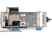 Call now about this 2025 Forest River Cherokee 17SC! Floorplan of 2025 Forest River Cherokee 17SC