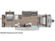 Call now about this 2026 Jayco Jay Flight 380DQS! Floorplan of 2026 Jayco Jay Flight 380DQS