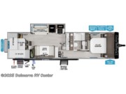 Call now about this 2026 Grand Design Transcend 295QBT! Floorplan of 2026 Grand Design Transcend 295QBT