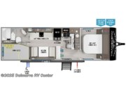 Call now about this 2026 Grand Design Transcend Xplor 24BHX! Floorplan of 2026 Grand Design Transcend Xplor 24BHX