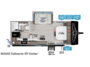 Call now about this 2025 Grand Design Transcend Xplor 20MKX! Floorplan of 2025 Grand Design Transcend Xplor 20MKX