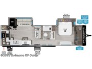 Call now about this 2026 Grand Design Transcend 315RKT! Floorplan of 2026 Grand Design Transcend 315RKT