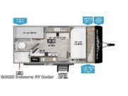 Call now about this 2026 Grand Design Transcend One 151BH! Floorplan of 2026 Grand Design Transcend One 151BH