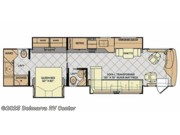 Call now about this 2013 Fleetwood Expedition 38S! Floorplan of 2013 Fleetwood Expedition 38S