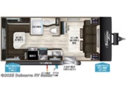 Call now about this 2019 Grand Design Imagine XLS 19RLE! Floorplan of 2019 Grand Design Imagine XLS 19RLE