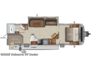 Call now about this 2022 Jayco White Hawk 29BH! Floorplan of 2022 Jayco White Hawk 29BH