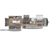 Call now about this 2026 Jayco North Point 377RLBH! Floorplan of 2026 Jayco North Point 377RLBH