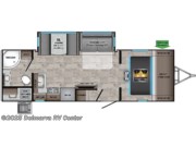 Call now about this 2020 CrossRoads Sunset Trail Super Lite SS253RB! Floorplan of 2020 CrossRoads Sunset Trail Super Lite SS253RB