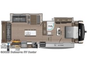 Call now about this 2026 Jayco Eagle HT 28CRT! Floorplan of 2026 Jayco Eagle HT 28CRT