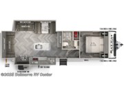 Call now about this 2021 Forest River Salem Hemisphere 273RL! Floorplan of 2021 Forest River Salem Hemisphere 273RL