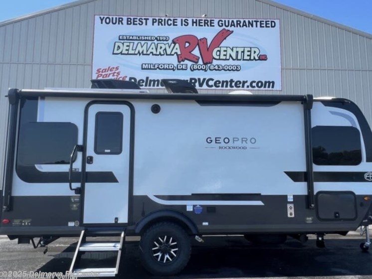 Email now about this 2026 Forest River Rockwood Geo Pro G19RL! New 2026 Forest River Rockwood Geo Pro G19RL available in Milford, Delaware