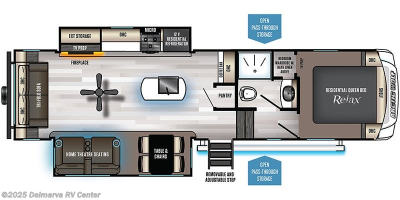 Call now about this 2021 Forest River Cherokee Arctic Wolf 291RL! Floorplan of 2021 Forest River Cherokee Arctic Wolf 291RL