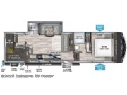 Call now about this 2024 Grand Design Reflection 150 Series 298BH! Floorplan of 2024 Grand Design Reflection 150 Series 298BH