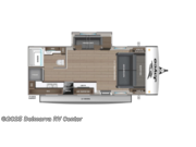 Call now about this 2026 Jayco Jay Feather 19MRK! Floorplan of 2026 Jayco Jay Feather 19MRK