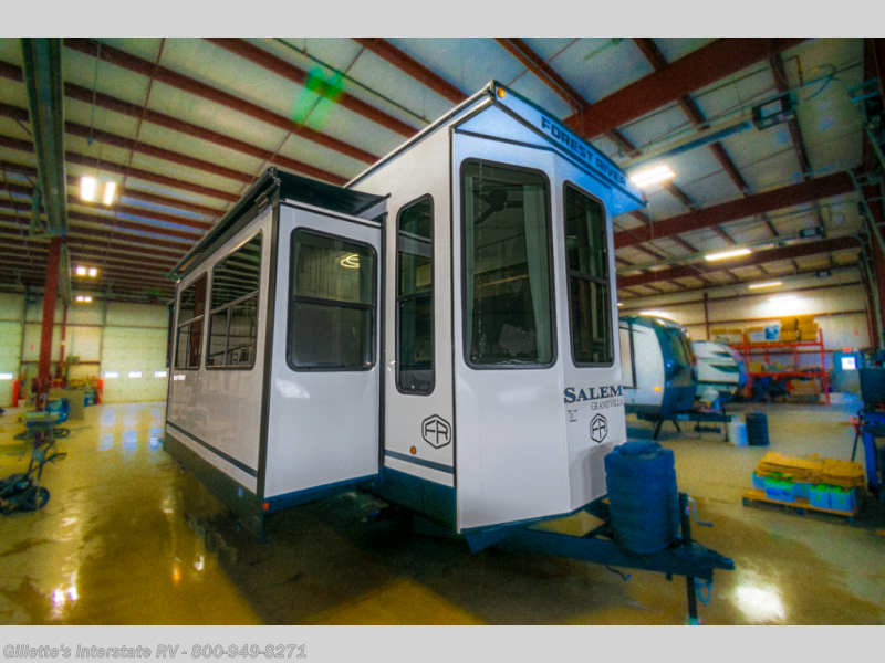 Email now about this 2025 Forest River Salem Grand Villa 42FLDL! New 2025 Forest River Salem Grand Villa 42FLDL available in Haslett, Michigan