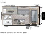 Call now about this 2022 Ember RV Overland Series 170MBH! 2022 Ember RV Overland Series 170MBH - Used Travel Trailer For Sale by Gillette's Interstate RV in Haslett, Michigan