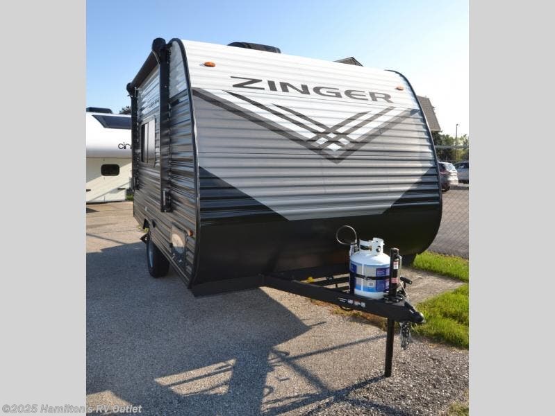 Contact us now about this 2026 CrossRoads Zinger Lite 12FB! 2026 Zinger Lite 12FB by CrossRoads from Hamilton's RV Outlet in Saginaw, Michigan