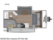 Call now about this 2025 Jayco Jay Feather Micro 199MBS! 2025 Jayco Jay Feather Micro 199MBS - New Travel Trailer For Sale by Blue Compass RV Park City in Park City, Kansas features Slideout