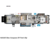 Call now about this 2025 Grand Design Momentum M-Class 395MS! 2025 Grand Design Momentum M-Class 395MS - New Toy Hauler For Sale by Blue Compass RV Park City in Park City, Kansas features Slideout