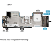 Call now about this 2025 Grand Design Transcend 315RKT! 2025 Grand Design Transcend 315RKT - New Travel Trailer For Sale by Blue Compass RV Park City in Park City, Kansas features Slideout