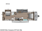 Call now about this 2025 Jayco Jay Flight SLX 380DQS! 2025 Jayco Jay Flight SLX 380DQS - New Travel Trailer For Sale by Blue Compass RV Park City in Park City, Kansas features Slideout