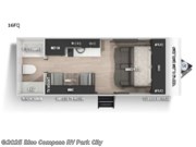 Call now about this 2021 Forest River Cherokee Wolf Pup 16FQ! 2021 Forest River Cherokee Wolf Pup 16FQ - Used Travel Trailer For Sale by Blue Compass RV Park City in Park City, Kansas