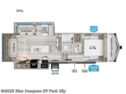 Call now about this 2026 Grand Design Reflection 100 Series 28RL! 2026 Grand Design Reflection 100 Series 28RL - New Fifth Wheel For Sale by Blue Compass RV Park City in Park City, Kansas features Slideout