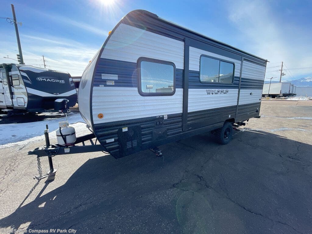 Contact us now about this 2026 Forest River Cherokee Wolf Pup 17JW! 2026 Cherokee Wolf Pup 17JW by Forest River from Blue Compass RV Park City in Park City, Kansas