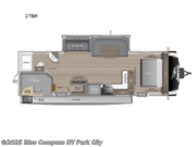 Call now about this 2026 Jayco Jay Feather 27BH! 2026 Jayco Jay Feather 27BH - New Travel Trailer For Sale by Blue Compass RV Park City in Park City, Kansas features Slideout