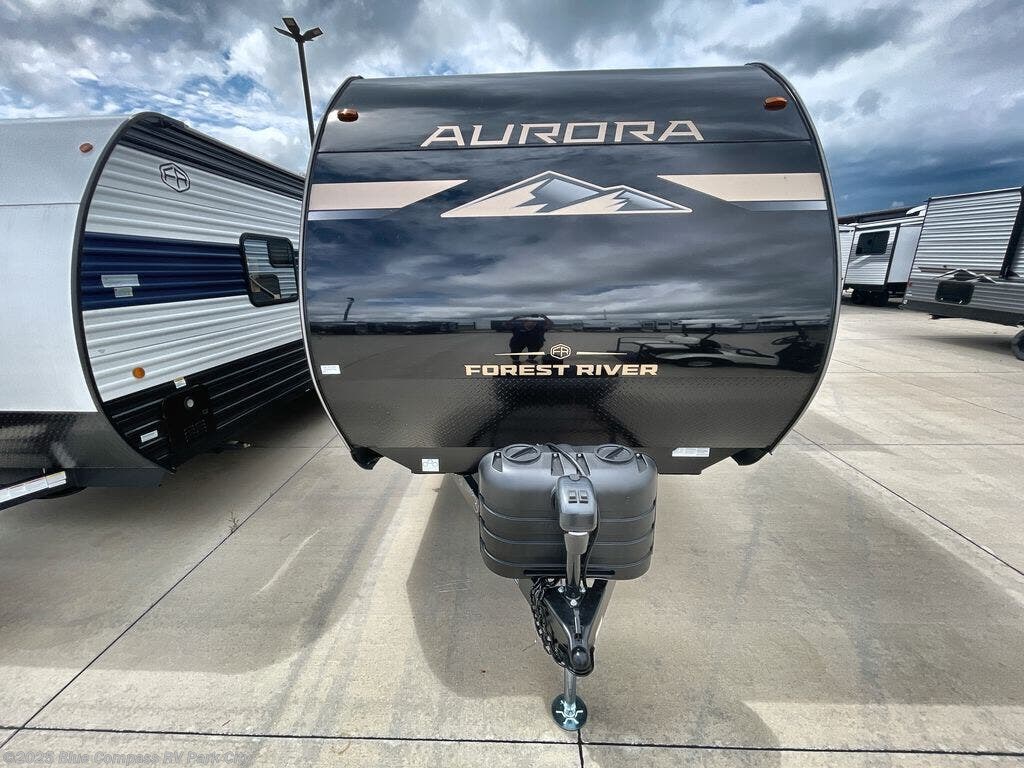 Contact us now about this 2026 Forest River Aurora 24RBS! 2026 Aurora 24RBS by Forest River from Blue Compass RV Park City in Park City, Kansas