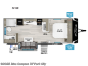 Call now about this 2025 Grand Design Imagine XLS 22RBE! 2025 Grand Design Imagine XLS 22RBE - New Travel Trailer For Sale by Blue Compass RV Park City in Park City, Kansas features Slideout