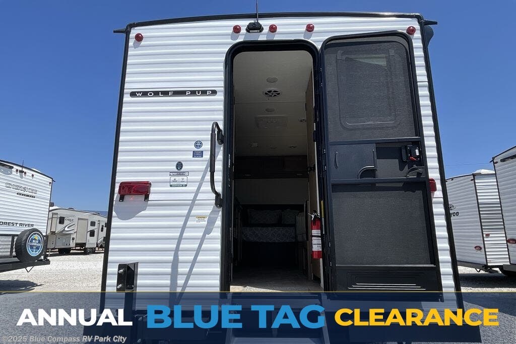 Email now about this 2025 Forest River Cherokee Wolf Pup 14CCW! New 2025 Forest River Cherokee Wolf Pup 14CCW available in Park City, Kansas