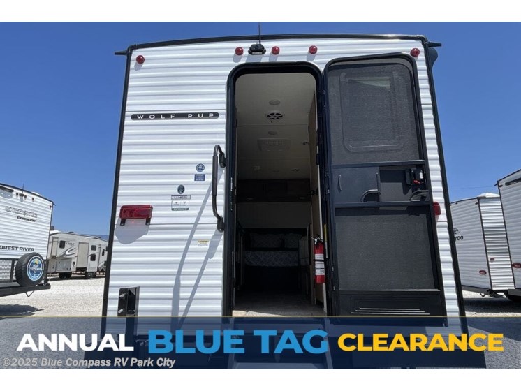 Email now about this 2025 Forest River Cherokee Wolf Pup 14CCW! New 2025 Forest River Cherokee Wolf Pup 14CCW available in Park City, Kansas