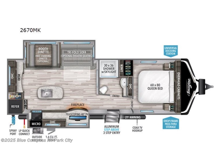 Email now about this 2021 Grand Design Imagine 2670MK! Used 2021 Grand Design Imagine 2670MK available in Park City, Kansas