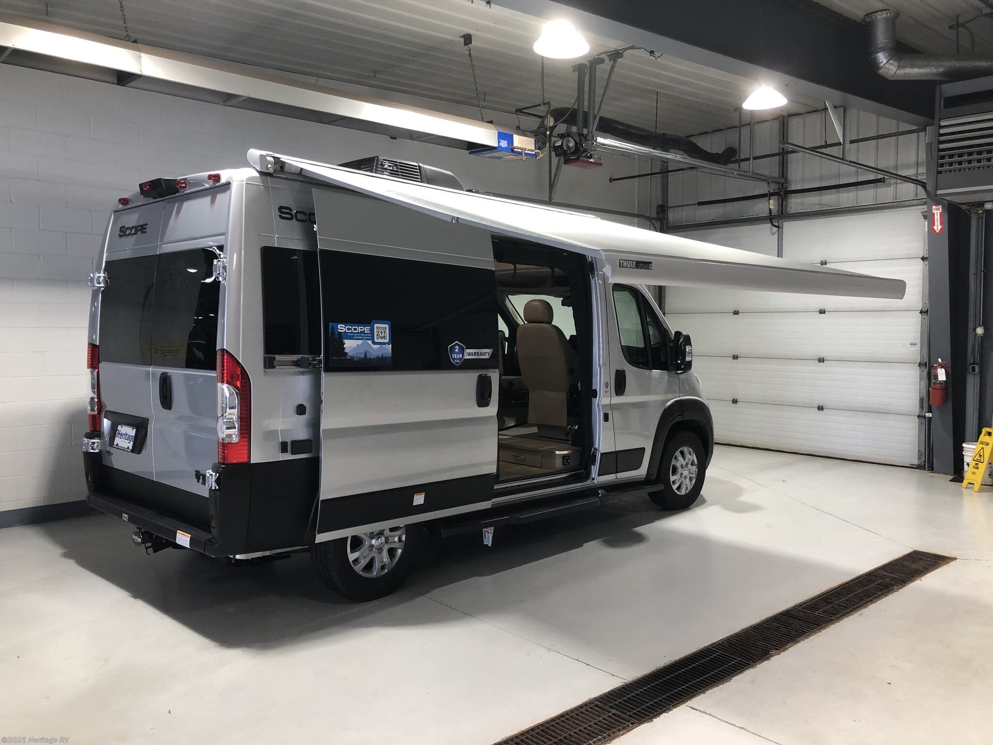 Call now about this 2025 Thor Motor Coach Scope 18M! 2025 Thor Motor Coach Scope 18M - New Class B For Sale by Heritage RV in Tomahawk, Wisconsin features Awning, Converter, Smoke Detector, Generator, Air Conditioning