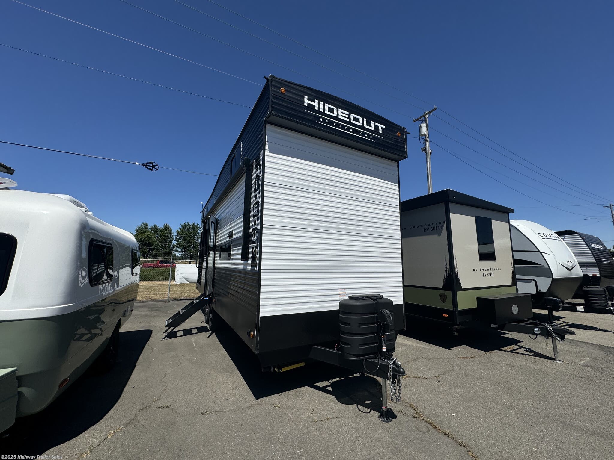 Contact us now about this 2024 Keystone Hideout East 24LOF! 2024 Hideout East 24LOF by Keystone from Highway Trailer Sales in Salem, Oregon