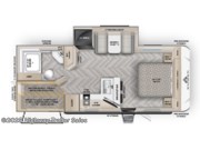 Call now about this 2025 Ember RV E-Series 22ETS! Floorplan of 2025 Ember RV E-Series 22ETS
