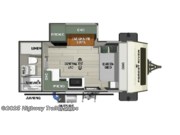 Call now about this 2025 Forest River No Boundaries 18 Series NB18.3! Floorplan of 2025 Forest River No Boundaries 18 Series NB18.3