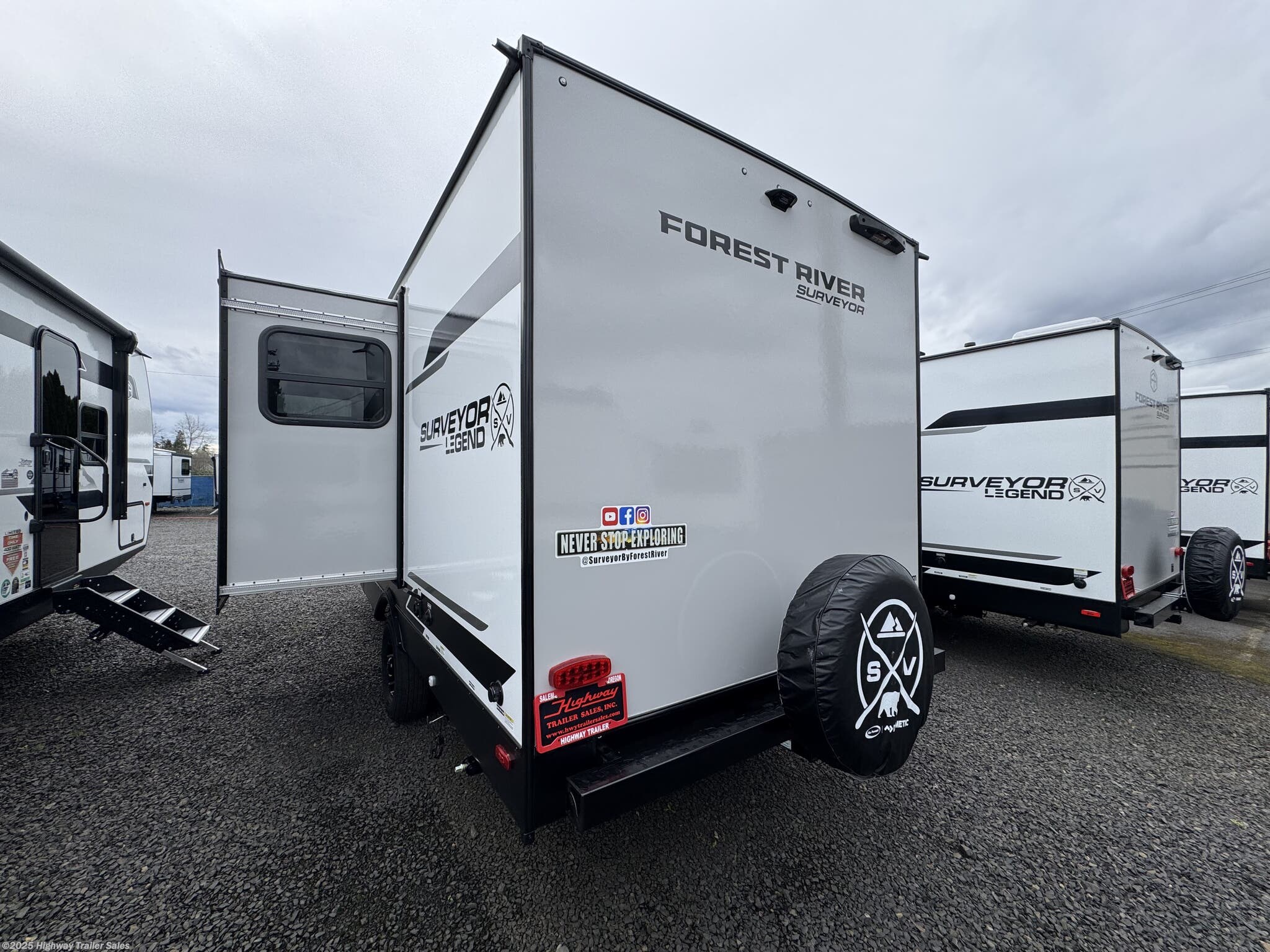 Contact us now about this 2025 Forest River Surveyor Legend 19SSLE! 2025 Surveyor Legend 19SSLE by Forest River from Highway Trailer Sales in Salem, Oregon