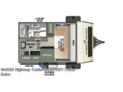 Call now about this 2025 Forest River No Boundaries 18.1BM! Floorplan of 2025 Forest River No Boundaries 18.1BM