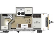 Call now about this 2026 Forest River R-Pod RP-180! Floorplan of 2026 Forest River R-Pod RP-180