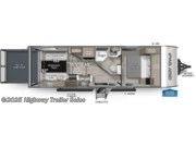 Call now about this 2026 Forest River Cherokee Grey Wolf Black Label 22RRBL! Floorplan of 2026 Forest River Cherokee Grey Wolf Black Label 22RRBL